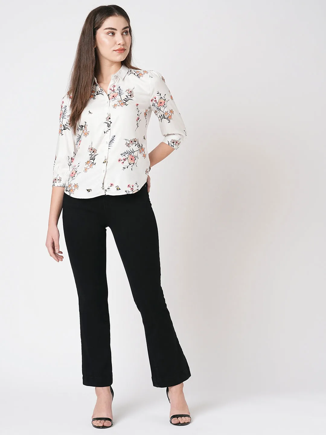 Women High-Rise Flare Jeans