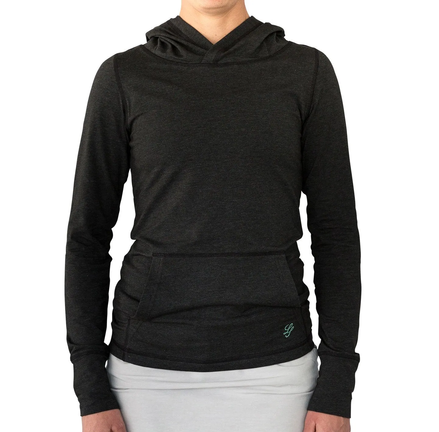 Women's Long Sleeve Hooded Shirt