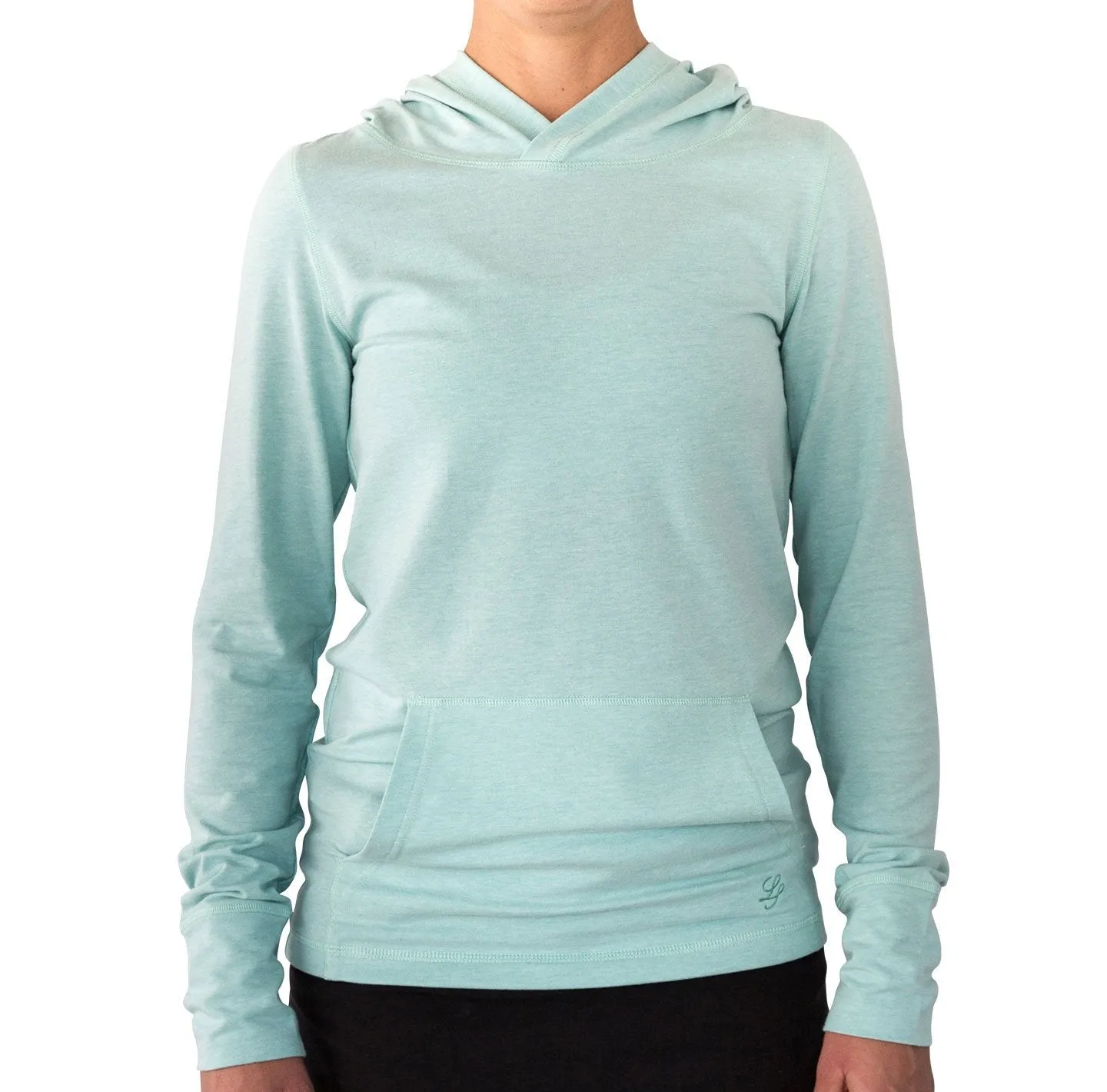 Women's Long Sleeve Hooded Shirt