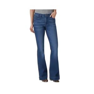 Wrangler Women's Retro Premium High Rise Trouser Jean